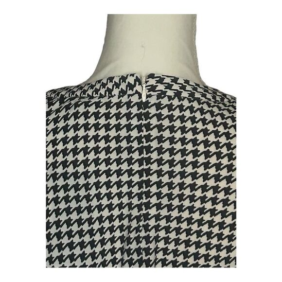 Lauren Ralph Lauren | NWT Women's Houndstooth Twist-Front Jersey Top XL - Picture 6 of 7